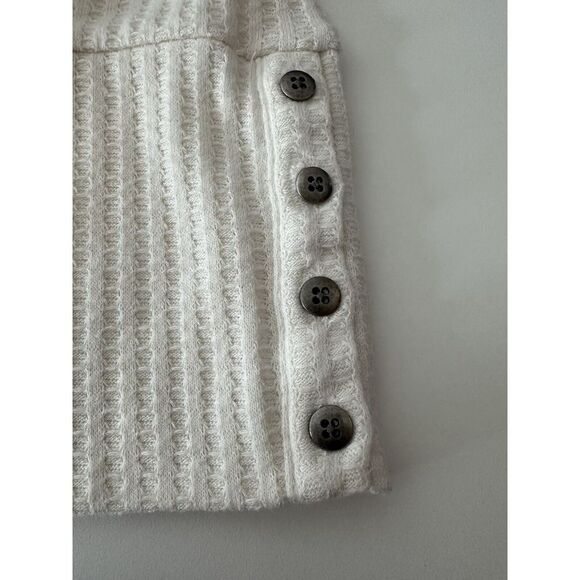 Chaser Top Women XXL Beige Long Sleeve‎ Waffle Knit Cozy Blouse Stretch Classic - Picture 9 of 11